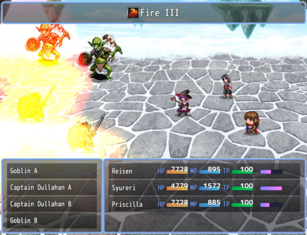 [Lifetime Commercial Licence] - FF Style Battle UI Plugin for RPG Maker MZ